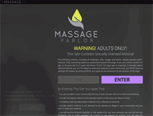 Tablet Screenshot of massage-parlor.com